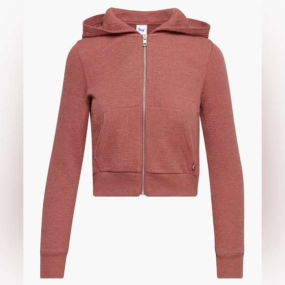TNA Waffle Zip Hoodie - Picture 1 of 5